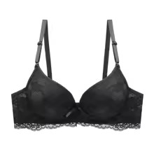 Soutien-gorge push-up en dentelle florale